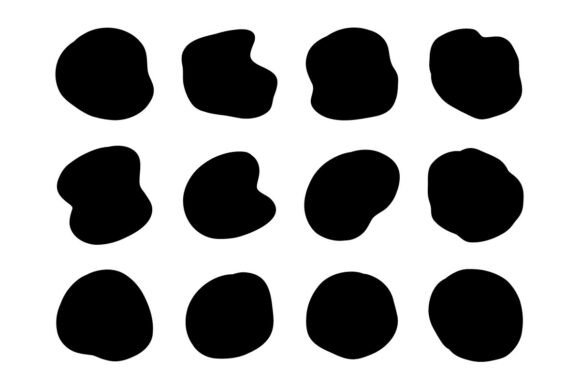 Download Blob Shapes SVG Bundle Organic Abstract - Bundle Collection