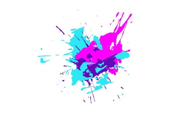 Download Droped Colored Blots and Dots of Paint S - Dot Collection