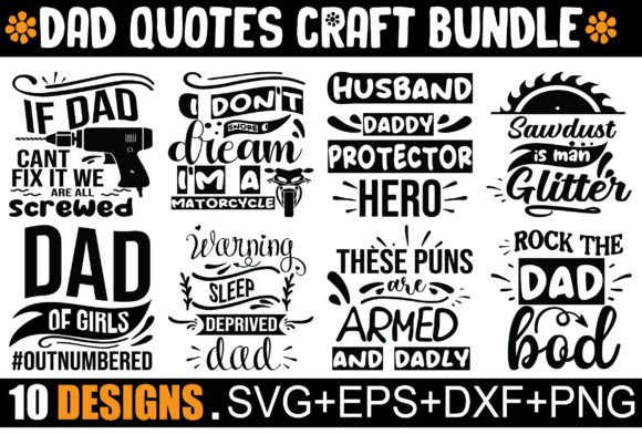 Download Dad Quotes Craft Bundle - Bundle Collection