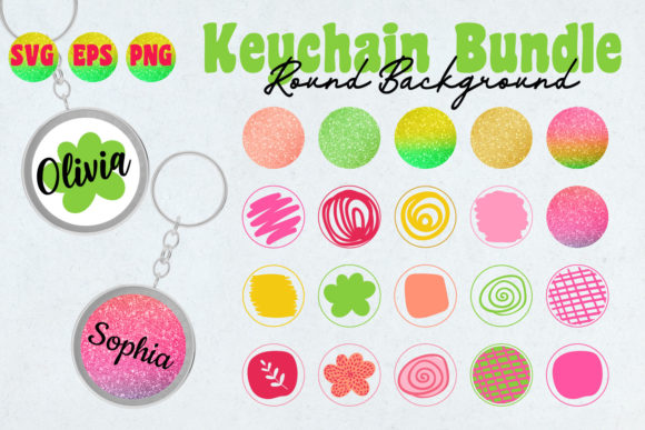 Download Keychain Bundle, Glitter Background PNG - Bundle Collection