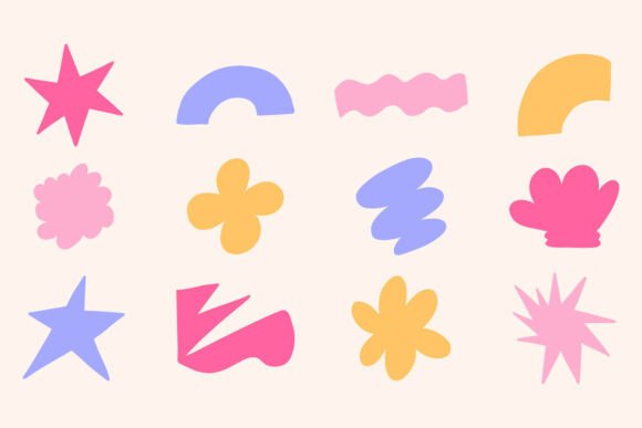 Download Abstract Shapes SVG Bundle Colorful Set - Bundle Collection