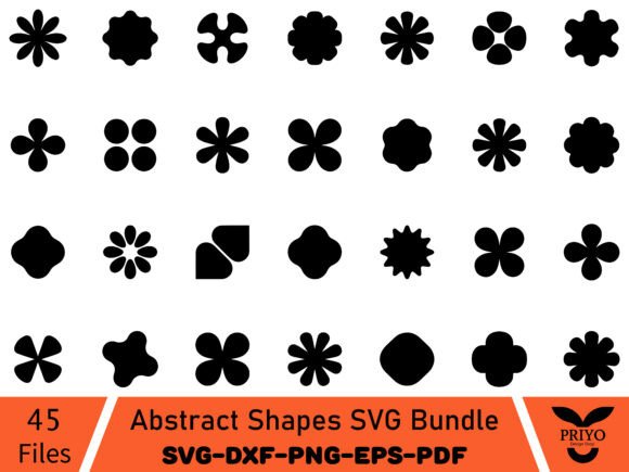 Download Abstract Shapes SVG Bundle - Bundle Collection