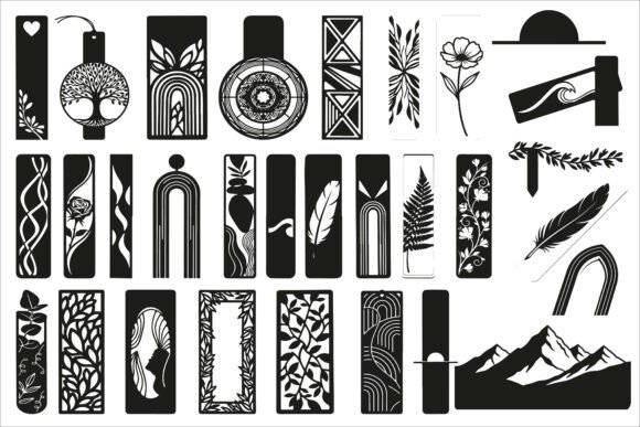 Download Creative Bookmark Laser Cut Bundle - Bundle Collection