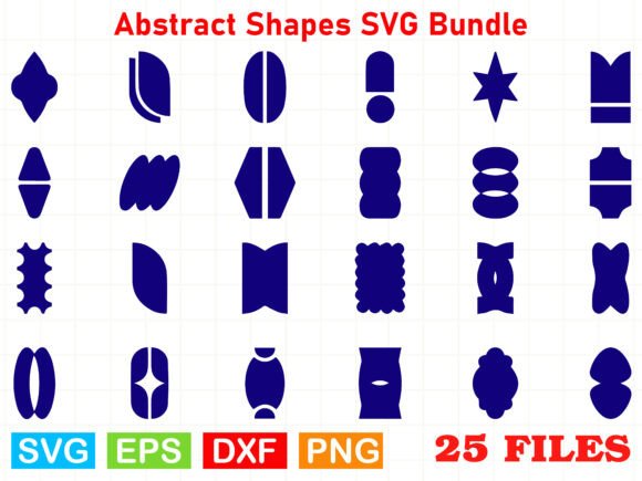 Download Abstract Shapes SVG Bundle - Bundle Collection