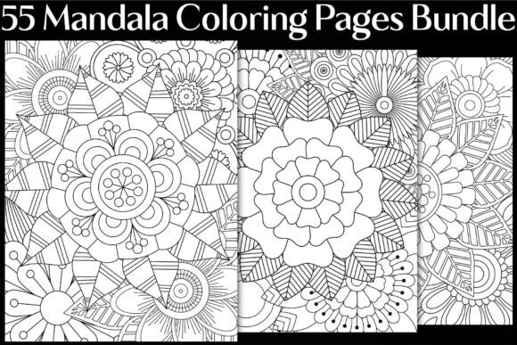 Download Mandala Coloring Pages Bundle - Bundle Collection