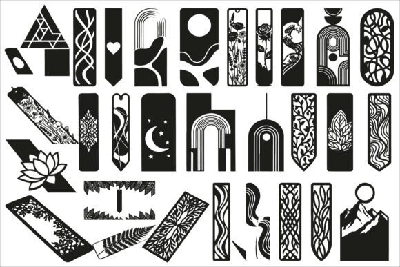 Download Creative Bookmark Laser Cut Bundle - Bundle Collection