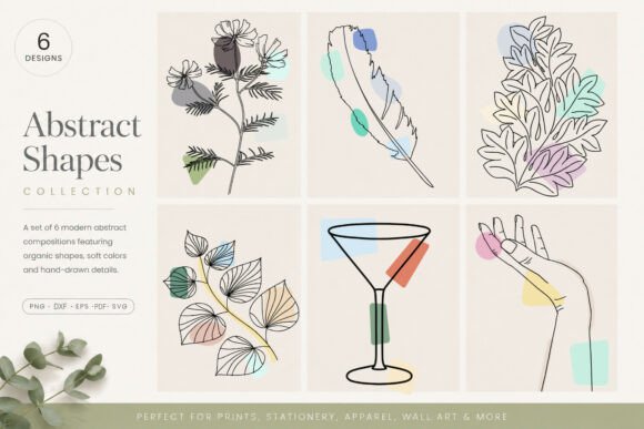 Download Abstract Shapes SVG Bundle - Bundle Collection