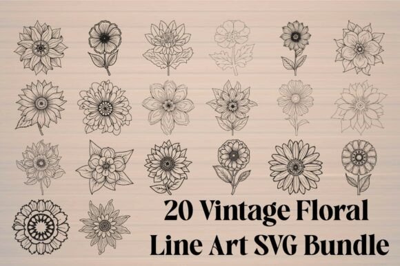 Download Floral Mandala Flower SVG Bundle - Bundle Collection