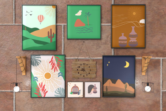 Download Boho Printable Wall Art Bundle - Bundle Collection