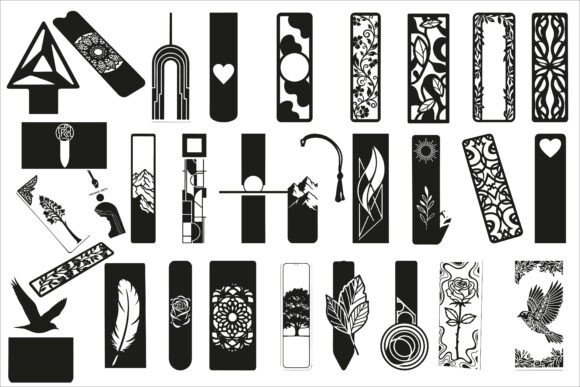 Download Creative Bookmark Laser Cut Bundle - Bundle Collection